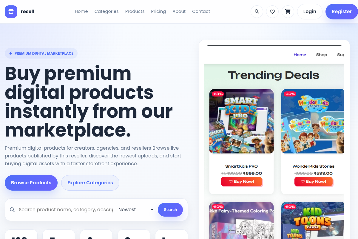Live Store Demo